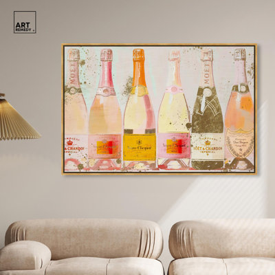 Bulle de jardin sur toile, art glamour par Art Remedy