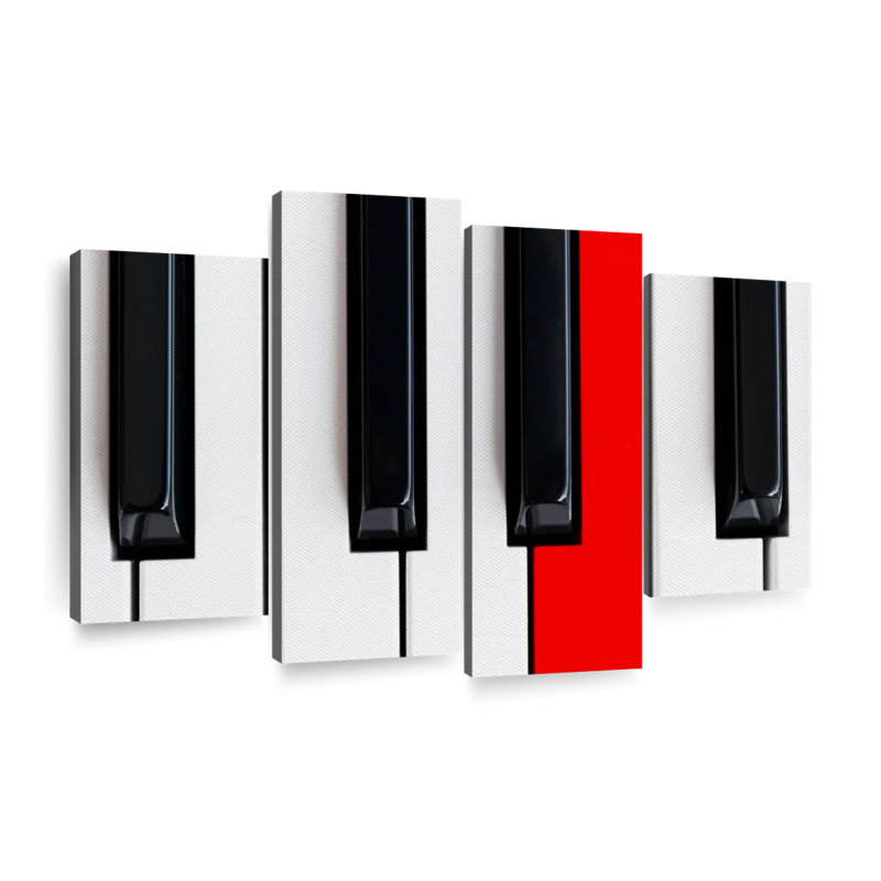 «Piano Key», reproduction d'art sur toile, H 22 po x l 36 po x P 1 po