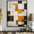 Black Floater Framed Canvas selected