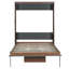 Lit escamotable avec bureau escamotable Murphy-1444920378
