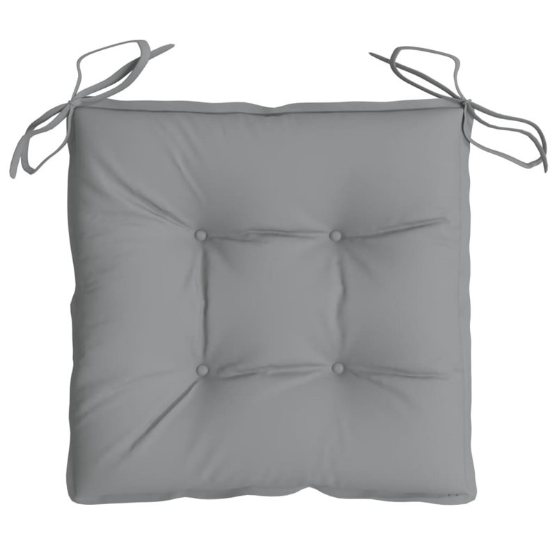 Outdoor Seat Cushion, Gray, 2.8" H x 15.7" W x 15.7" D