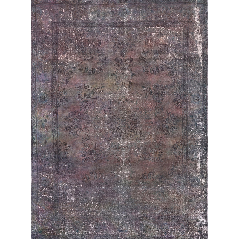 Tapis oriental gris Ronneshia, Rond 5 pi