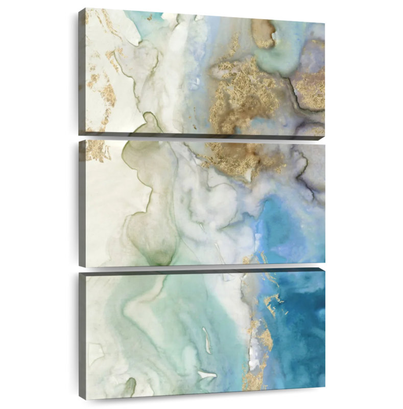 Avery Emerald Pool I, 50" H x 32" W