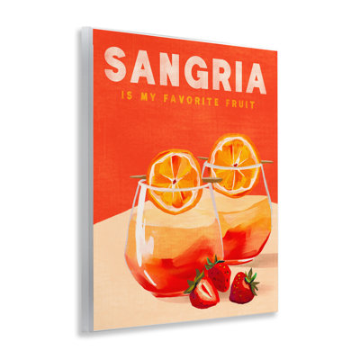 Art mural Sangria Favorite Fruit par The Whiskey Ginger