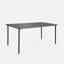 Lauring Rectangular Metal Outdoor Dining Table , 160cm cm W 90cm cm D-92324939