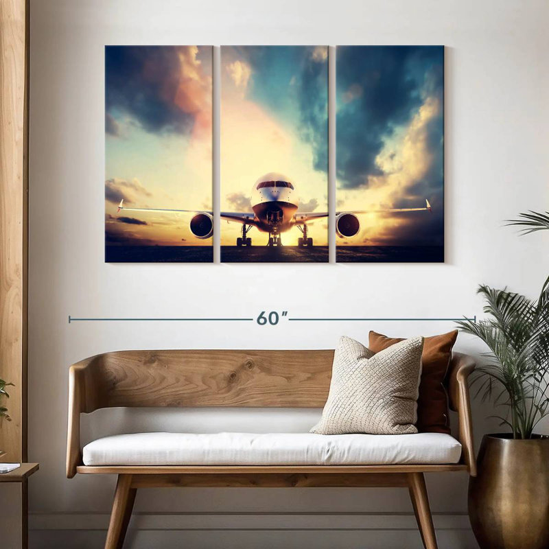 Mehar Grounded Jet, 32" H x 50" W