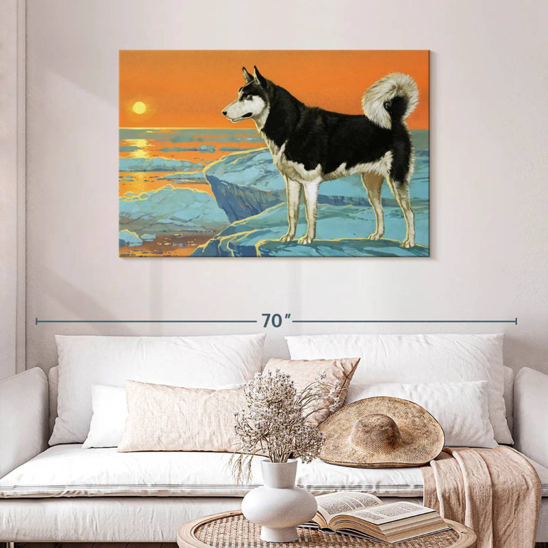 Husky Brampt, H 30 po x l 45 po