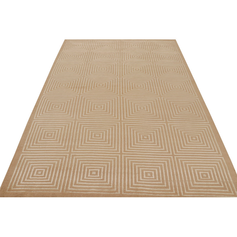 One-of-a-Kind Rectangle 6' X 9' Hand Knotted Area Rug