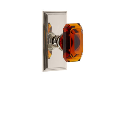 Poignée de porte en cristal Grandeur Carré
