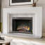 Sabine Contemporary Wood Fireplace Mantel Surround Kit Includes Wooden Mantel Surround And Shelf-83100255-83100253