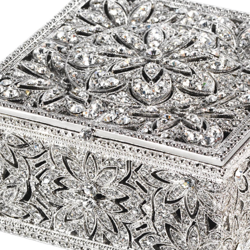 Windsor Decorative Box, Silver