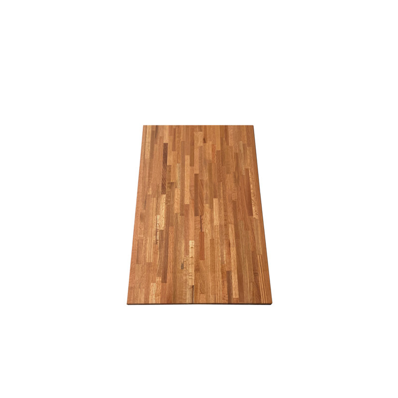 Dessus Knya Butcher Block, 1,5 po x 26 po x 50 po, Chêne rouge