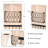 Wall Organizer Key Rack with 5 Hooks Keychain Holder and Mail Slot Basket for Entryway Decor