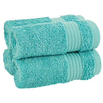 Ensemble de débarbouillettes 100% coton turque, 4 pièces de chiffon doux et absorbant