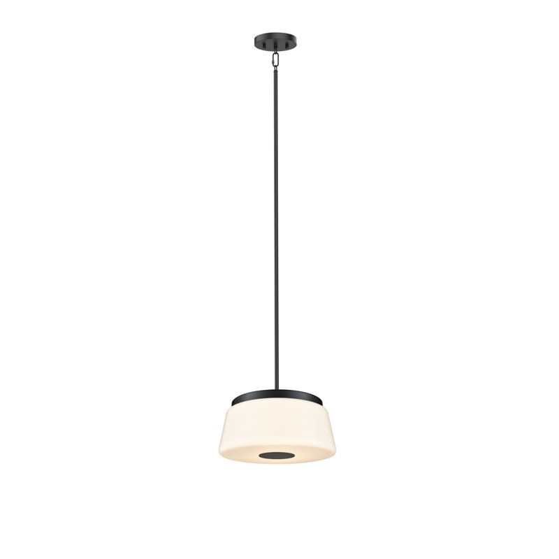 Luminaire suspendu 3 lumières Gavrilin, Ébène, H 50,5 po x l 6,5 po x P 15,6 po