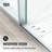 VIGO Amada 56"–60" W x 74" H Frameless Sliding Shower Door in Chrome with Clear Tempered Glass-124638807