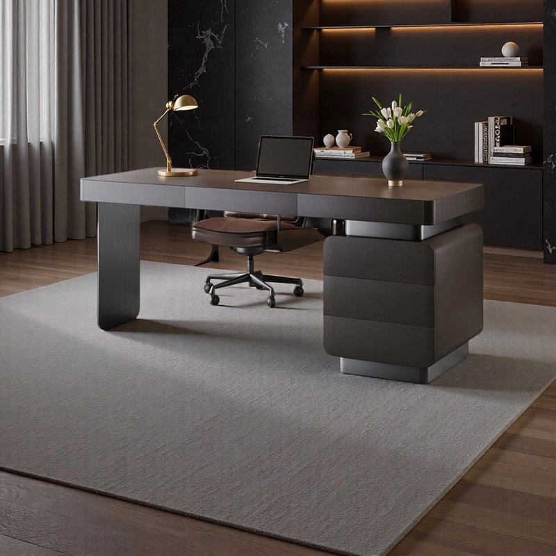Bureau italien minimaliste, H 29,53 po x l 55,12 po x P 27,56 po