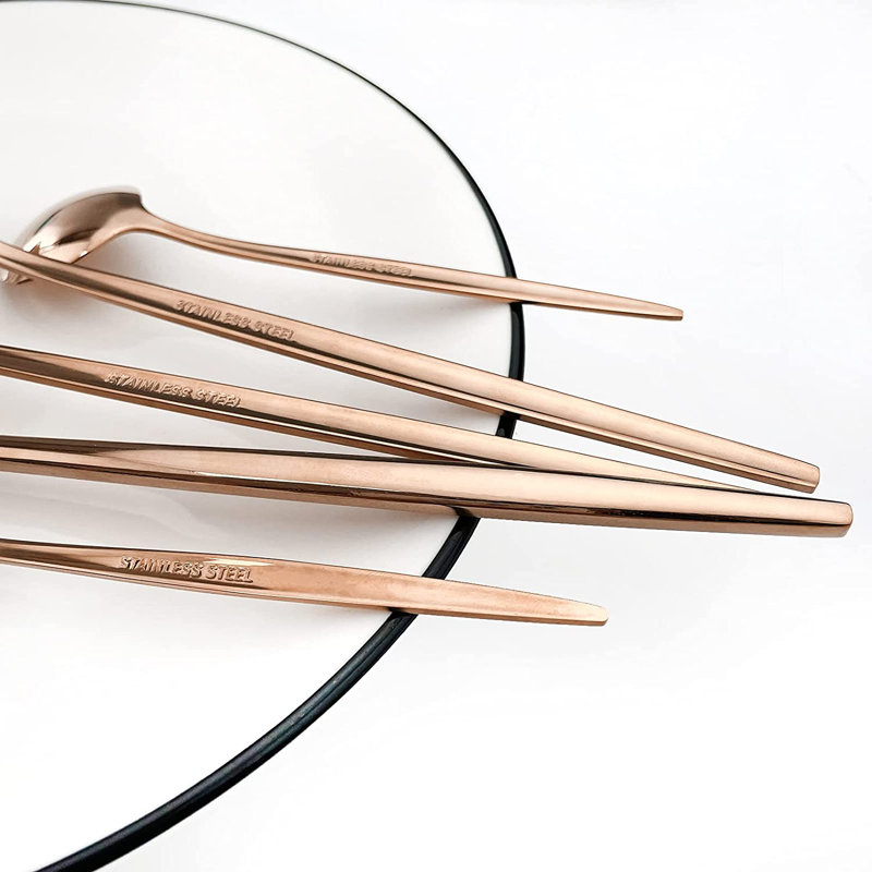 Ensemble de couverts 20 pièces Cherylann, service pour 4