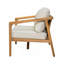 Causeuse d'extérieur en bois d'acacia Westin