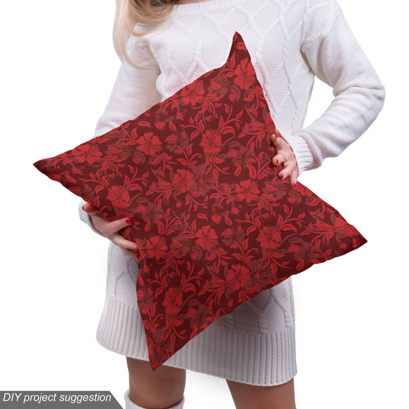Fab_30689_Ambesonne tissu de fleurs, l 58 po x L 72 po