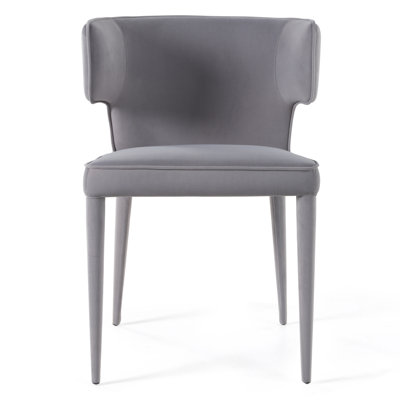 Oradell 20'' H Velvet Upholstered Side Chair