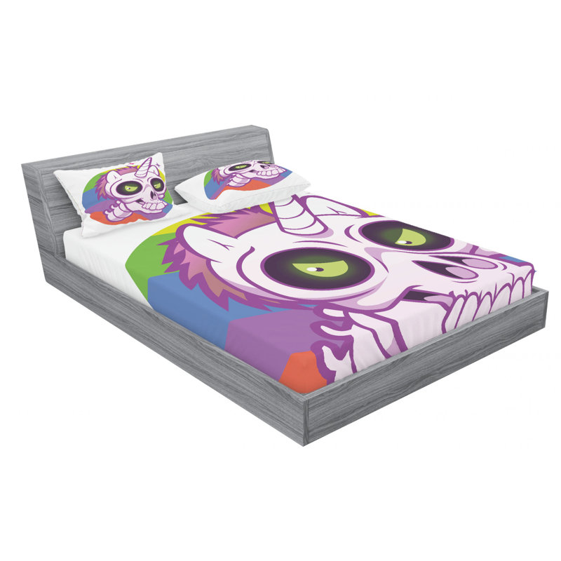 Microfiber Sheet Set, Full Sheet Set with Fitted Sheet