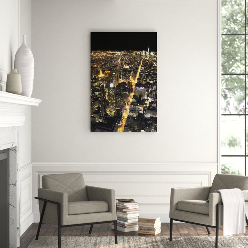 «City Sparkle I» par Guseul Park - impression sur toile, H 54 po x l 36 po