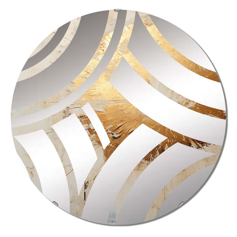 Gineva - Miroir décoratif, 23,6 po x 23,6 po