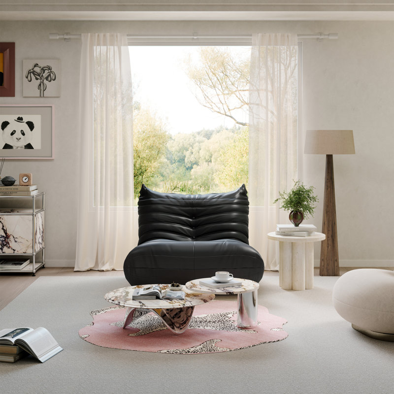 Fauteuil à billes Castille Lazy, Noir