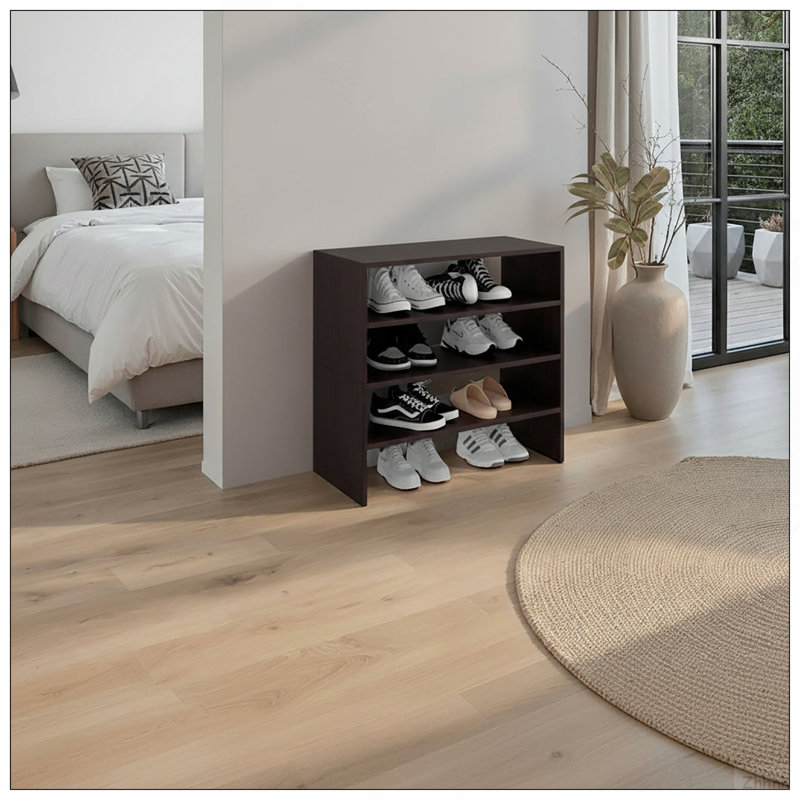 Houston Wenge 3-Tier Shoe Rack