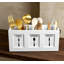 Porte-couverts en bois pour ustensiles rustique-130720041