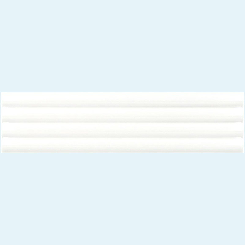 Arte 1.97'' W x 7.87'' L Ceramic Subway Singular Tile, White
