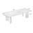 Nut-brown Free form Solid Wood Dining Table-1829310124
