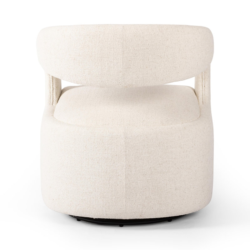 Hawkins Swivel Armchair, Omari Natural