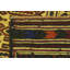 Tapis de zone en laine beige/brun 3 pi 10 po x 5 pi 10 po one-of-kind à la main noué la Warminster