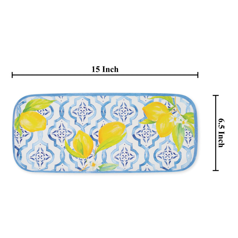 Elea Melamine Tray - Set of 2