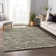 Premium Machine Washable Kishonna AMF42 Taupe Rug