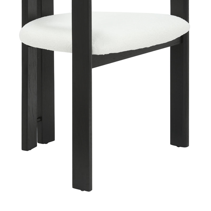 Ensemble de 4 chaises de salle à manger en bois à dossier courbé Westfall