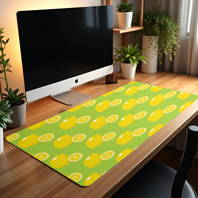 Polyester Desk Pad, 31.5x15.5