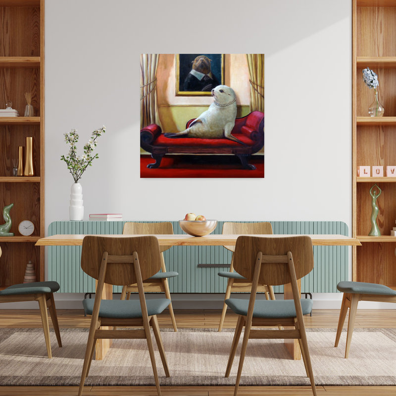 Art d'époque abstraite, architecture urbaine contemporaine, H 36 po x l 36 po