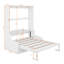 Grand lit escamotable avec coussin-436776204
