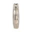 Métal Aluminium Vase moderne arrondi géométrique Design sculptural Pièce décorative contemporaine pour le salon Hall d'entrée Tablette de bureau-7387877-67074741