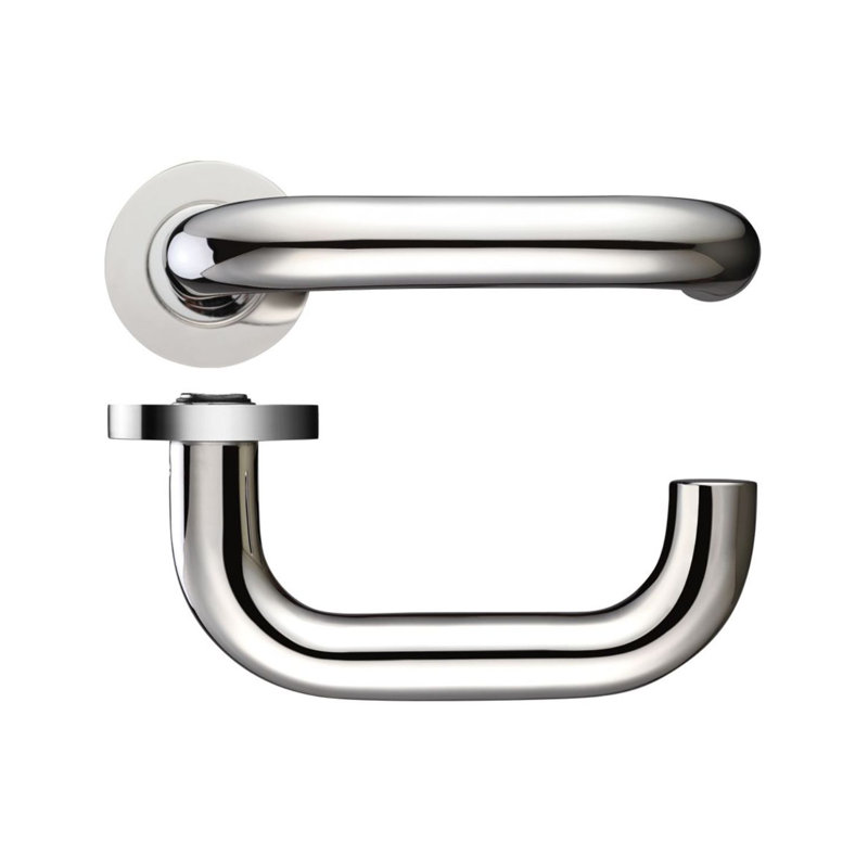 Latch Right Hand Door Handle, Satin Stainless