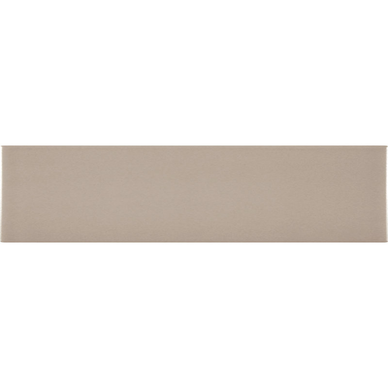 Urban Domain Satin 3" x 12" Ceramic Subway Tile, Taupe