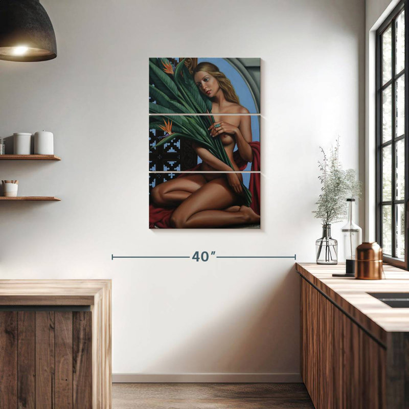 Bird Of Paradise 2007, 38" H x 24" W