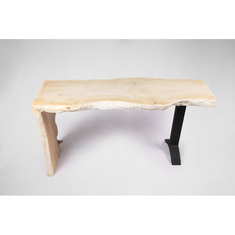 68.57'' W Solid Wood Console Table, White