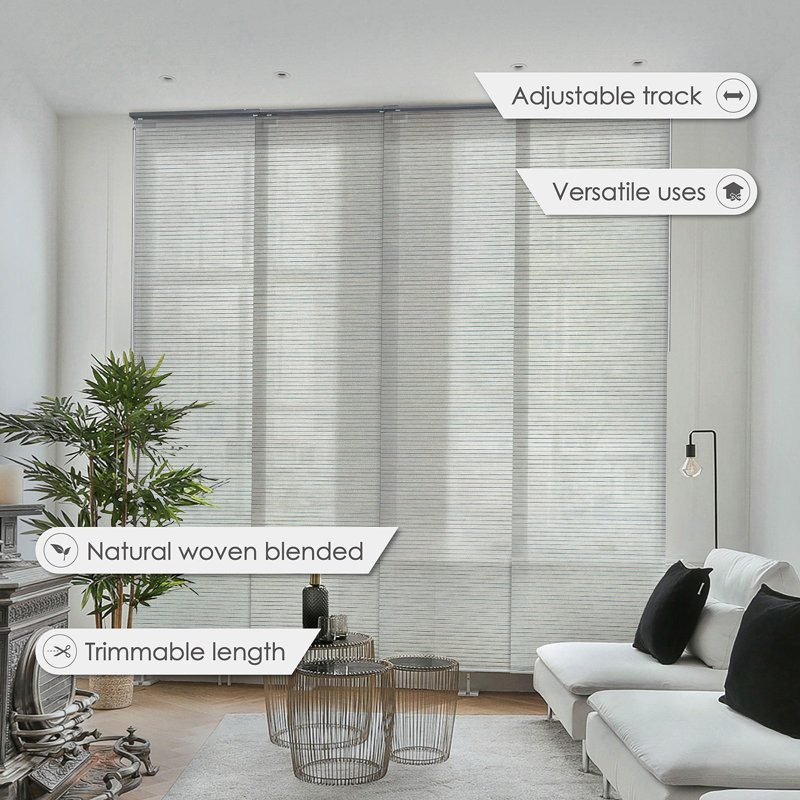 The Sharmaine Thread-Bound Iridescent Blinds