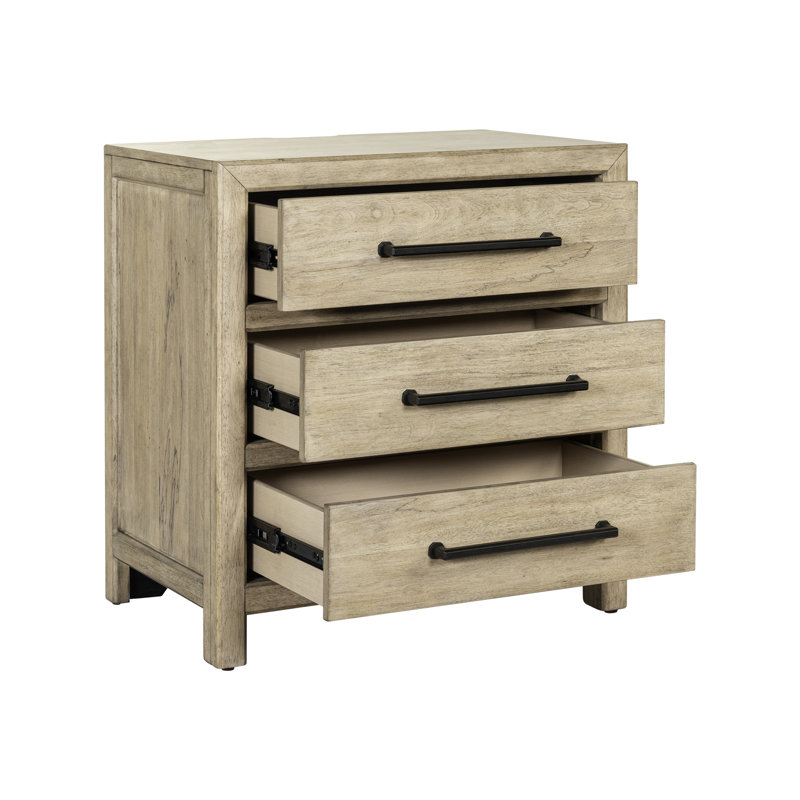 Aason Nightstand W/ Charging Station
