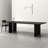 Elegant and practical solid wood dining table-108961503