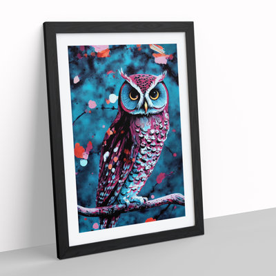 Owl in a Tree - Framed Print